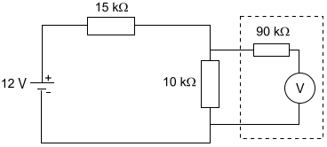 Questão O esquema mostra um circuito elétrico composto por uma bateria ...